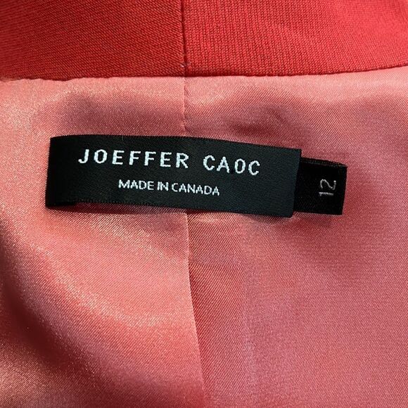Joeffer Caoc Coral Cropped Blazer - Picture 7 of 7